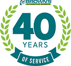 40 Years of Service | Brown's Automotive Experts