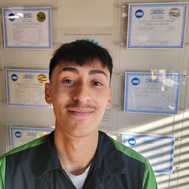 Matthew Vargas - General Service Technician - Brown’s Automotive Experts